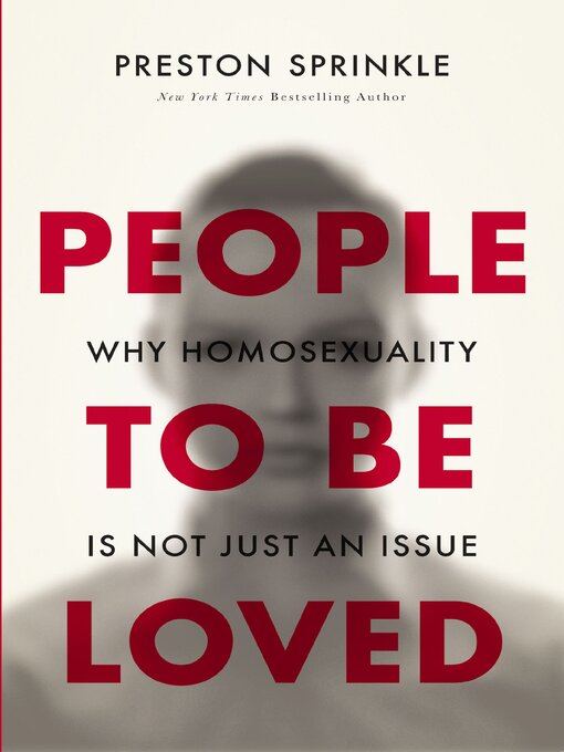 Title details for People to Be Loved by Preston Sprinkle - Wait list